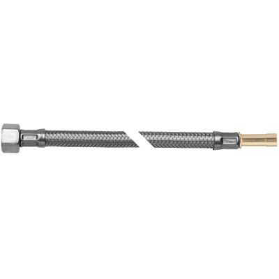 Raccord de Tuyau d'Eau ASW Chrome - 582430 - 300mm, Filet 1/2", Intérieur en Silicone - Publicité Raccord de Tuyau d'Eau ASW Chrome - 582430 - 300mm, Filet 1/2", Intérieur en Silicone - Publicité