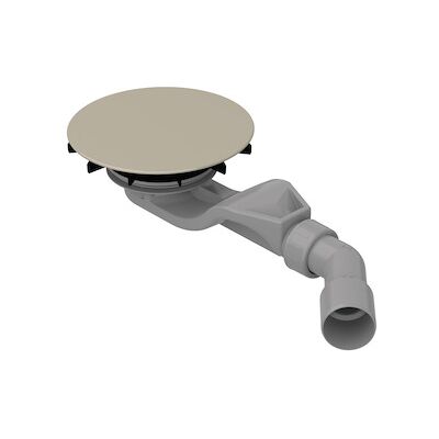 Ensemble de vidage BetteAir B524 - Drain de douche - Beige Bahama - Publicité Ensemble de vidage BetteAir B524 - Drain de douche - Beige Bahama - Publicité