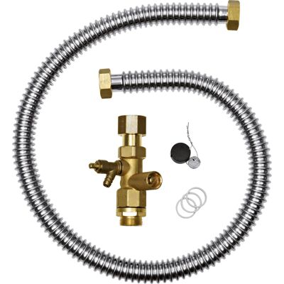 Kit de raccordement Bosch 63019422 comprenant un flexible et un bouchon de vanne, pour vase d'expansion externe - Publicité Kit de raccordement Bosch 63019422 comprenant un flexible et un bouchon de vanne, pour vase d'expansion externe - Publicité