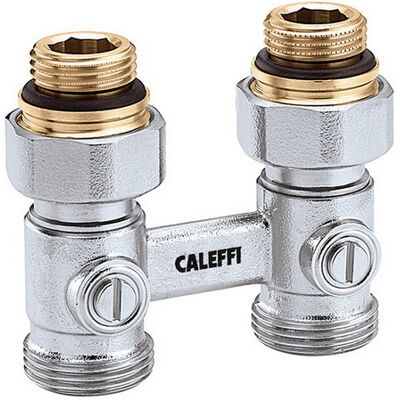 Caleffi Bloc de Robinetterie 301043 - Valve Block - Publicité Caleffi Bloc de Robinetterie 301043 - Valve Block - Publicité