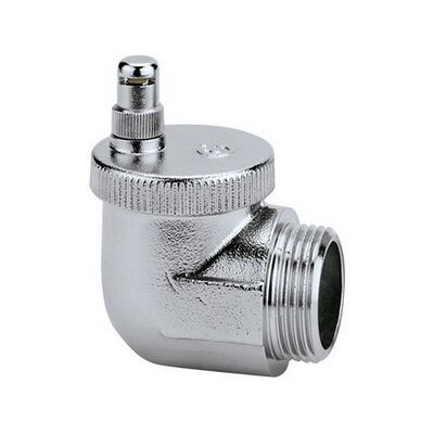 Caleffi purgeur rapide 504401 1/2" AG, laiton pressé chromé, automatique, forme d'angle - Publicité Caleffi purgeur rapide 504401 1/2" AG, laiton pressé chromé, automatique, forme d'angle - Publicité