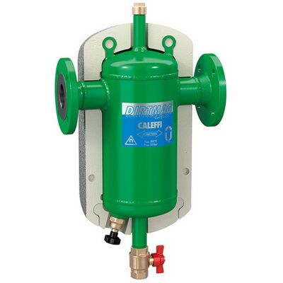 Caleffi Séparateur de boues - Modèle 546615 - Avec aimant et bride - Publicité Caleffi Séparateur de boues - Modèle 546615 - Avec aimant et bride - Publicité