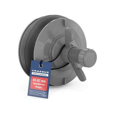 Bouchon à déblocage rapide Crassus CSV 90 CRA18640 83-97 mm, longueur 100 mm, EPDM/PVC - Publicité Bouchon à déblocage rapide Crassus CSV 90 CRA18640 83-97 mm, longueur 100 mm, EPDM/PVC - Publicité