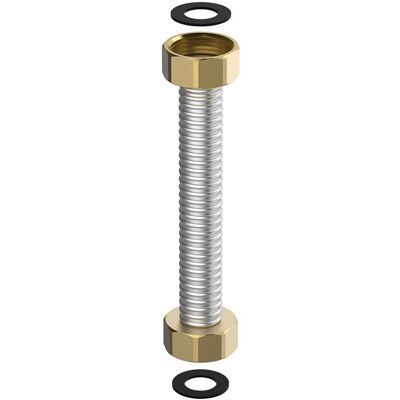 Flamco M46154.100W Tuyau Flexible en Acier Inoxydable - Raccordements d'Eau - Publicité Flamco M46154.100W Tuyau Flexible en Acier Inoxydable - Raccordements d'Eau - Publicité