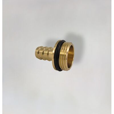 Raccord de tuyau Fukana - Laiton 1/2" x 13mm avec joint - Publicité Raccord de tuyau Fukana - Laiton 1/2" x 13mm avec joint - Publicité