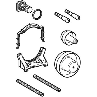 Geberit 241871001 - Accessoires de montage WC - 12cm - Publicité Geberit 241871001 - Accessoires de montage WC - 12cm - Publicité