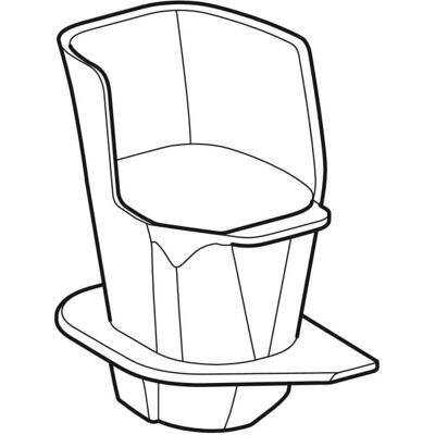 Geberit Sigma UP-SPK 12 cm - Entonnoir de récupération DuoFresh Stick - Publicité Geberit Sigma UP-SPK 12 cm - Entonnoir de récupération DuoFresh Stick - Publicité