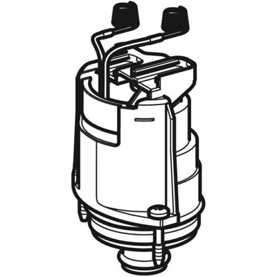 Geberit Modèle 185/186 - Vanne Électronique pour Lavabo - Publicité Geberit Modèle 185/186 - Vanne Électronique pour Lavabo - Publicité