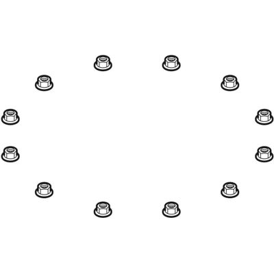 Contre-écrou Geberit Insert de toit Pluvia. 242611001 avec bride pour Kst. Jeu de feuilles 12 pcs. Publicité Contre-écrou Geberit Insert de toit Pluvia. 242611001 avec bride pour Kst. Jeu de feuilles 12 pcs. Publicité
