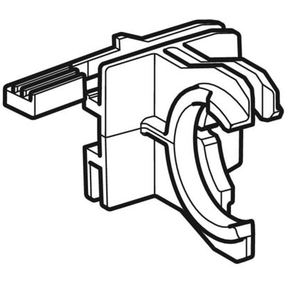 Geberit - Clip de valve de remplissage Sigma8 - Pièce de fixation - Publicité Geberit - Clip de valve de remplissage Sigma8 - Pièce de fixation - Publicité