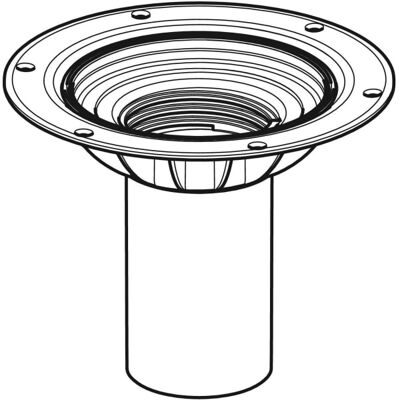 Geberit 244473001 Raccord de vidange rond pour sol de douche - Accessoire d'évacuation - Publicité Geberit 244473001 Raccord de vidange rond pour sol de douche - Accessoire d'évacuation - Publicité