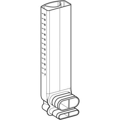 Courbe de trop de remplacement Clou - Pour lavabo Geberit 241.685.00.1 - Publicité Courbe de trop de remplacement Clou - Pour lavabo Geberit 241.685.00.1 - Publicité