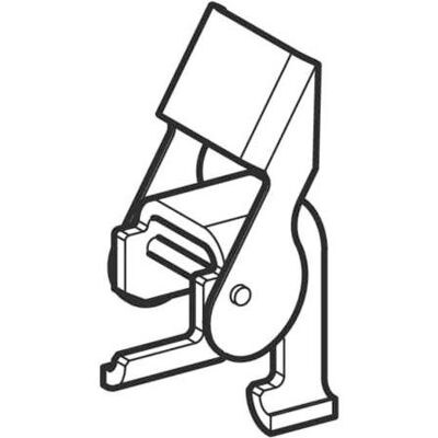 Geberit Clip de rail système Duofix 240616001 - Publicité Geberit Clip de rail système Duofix 240616001 - Publicité