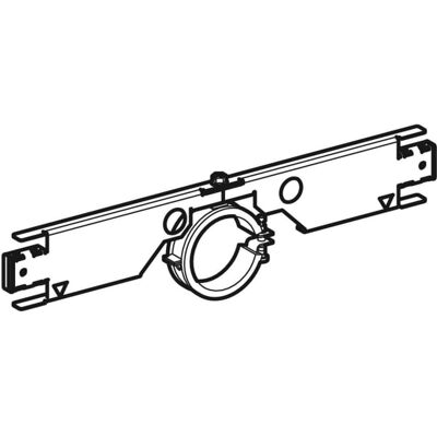 Geberit Modèle 242210001 - Traversée pour drain D56/52 mm - Publicité Geberit Modèle 242210001 - Traversée pour drain D56/52 mm - Publicité