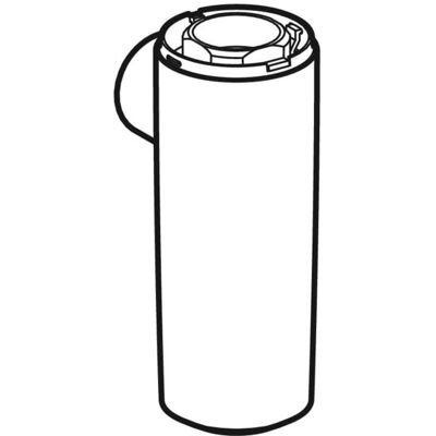 Siphon d'évier Geberit avec déflecteur, blanc-alpin - Publicité Siphon d'évier Geberit avec déflecteur, blanc-alpin - Publicité