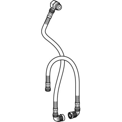 Ensemble de raccordement d'eau Geberit - Règle électronique - Raccord d'eau - Publicité Ensemble de raccordement d'eau Geberit - Règle électronique - Raccord d'eau - Publicité