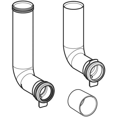 Geberit ensemble de coudes de rinçage pour Duofix 243.872.001 jusqu'à une largeur de 42,5 cm - Publicité Geberit ensemble de coudes de rinçage pour Duofix 243.872.001 jusqu'à une largeur de 42,5 cm - Publicité