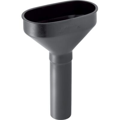 Geberit Modèle 352379161 Entonnoir ovale noir - Entonnoir - Publicité Geberit Modèle 352379161 Entonnoir ovale noir - Entonnoir - Publicité