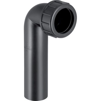 Geberit coude de raccordement 90g 152227161 avec raccord à compression d56 noir - Publicité Geberit coude de raccordement 90g 152227161 avec raccord à compression d56 noir - Publicité
