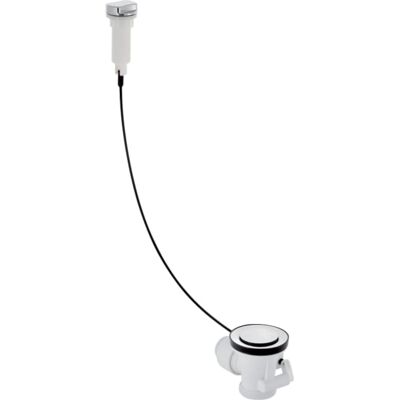 Geberit Modèle 152.931.20.1 - Raccord d'évier avec commande rotative - Publicité Geberit Modèle 152.931.20.1 - Raccord d'évier avec commande rotative - Publicité