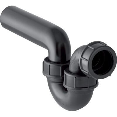 Siphon anti-odeurs Geberit - DN 56/56 - Noir - Publicité Siphon anti-odeurs Geberit - DN 56/56 - Noir - Publicité