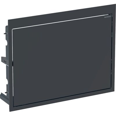 Geberit Gis set préfabriqué 115420DW1 noir profond RAL 9005, pour vasque design flottant - Publicité Geberit Gis set préfabriqué 115420DW1 noir profond RAL 9005, pour vasque design flottant - Publicité