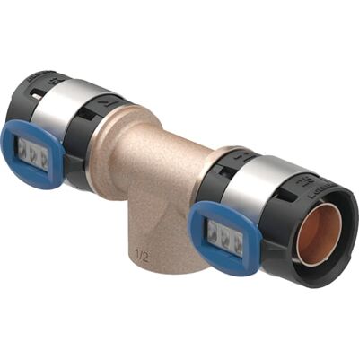 Geberit FlowFit T-Stück 620150001 - Raccord en T - Publicité Geberit FlowFit T-Stück 620150001 - Raccord en T - Publicité