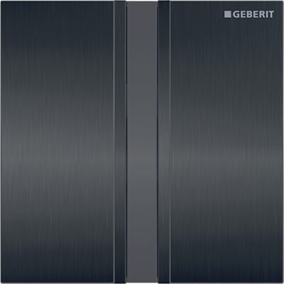 Geberit infrarouge Urinal control Typ 50 116036QD1 avec déclenchement électronique de la chasse d'eau, fonctionnement sur piles, brossé / chrome noir - Publicité Geberit infrarouge Urinal control Typ 50 116036QD1 avec déclenchement électronique de la chasse d'eau, fonctionnement sur piles, brossé / chrome noir - Publicité