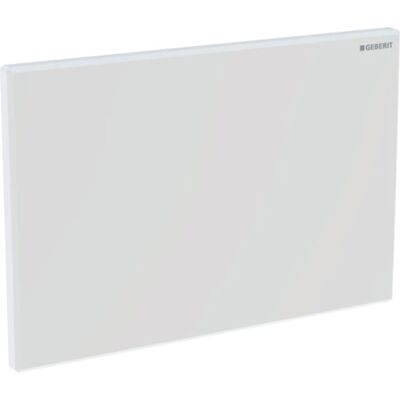 Geberit 241595001 Plaque de couverture en acier inoxydable pour chasse hygiénique - Publicité Geberit 241595001 Plaque de couverture en acier inoxydable pour chasse hygiénique - Publicité