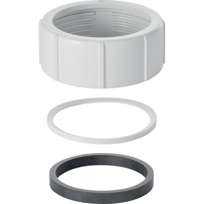 Ecrou-raccord Geberit pour coude de chasse d'eau 240431111 pour réservoir apparent Geberit AP140 - Publicité Ecrou-raccord Geberit pour coude de chasse d'eau 240431111 pour réservoir apparent Geberit AP140 - Publicité