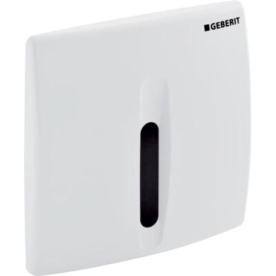 Plaque de contrôle urinal Geberit - Chrome mat - Plaque de contrôle urinal - Publicité Plaque de contrôle urinal Geberit - Chrome mat - Plaque de contrôle urinal - Publicité
