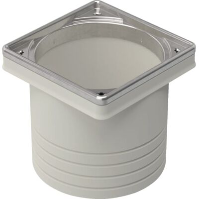Geberit Modèle 241641001 - Cadre de toilette avec bague de compensation - Publicité Geberit Modèle 241641001 - Cadre de toilette avec bague de compensation - Publicité