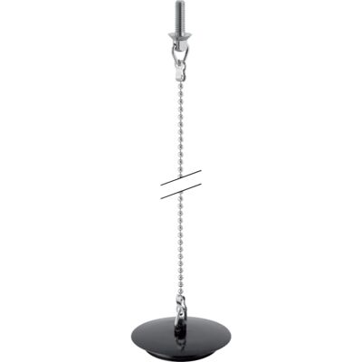 Geberit Modèle 294938001 - Bouchon avec chaîne - Publicité Geberit Modèle 294938001 - Bouchon avec chaîne - Publicité