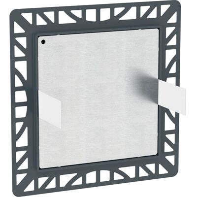 Plaque de recouvrement Geberit Duofix pour robinet encastré - Plaque de recouvrement pour robinet encastré - Publicité Plaque de recouvrement Geberit Duofix pour robinet encastré - Plaque de recouvrement pour robinet encastré - Publicité