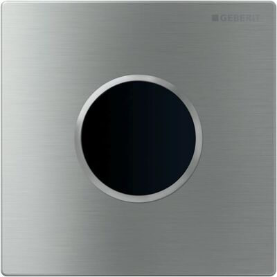 Plaque de couverture en acier inoxydable Geberit - 241925SN1 pour UR-flush - Publicité Plaque de couverture en acier inoxydable Geberit - 241925SN1 pour UR-flush - Publicité