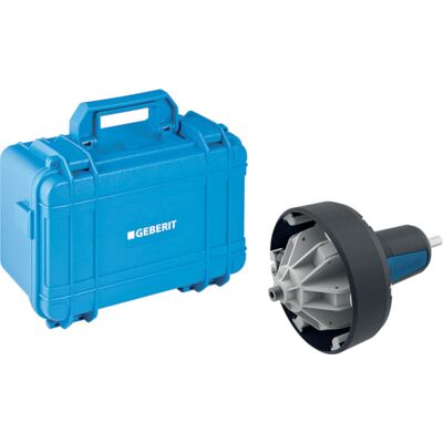 Nettoyeur de tuyaux Geberit - Enlèvement d'oxyde - 110mm - 230V - Publicité Nettoyeur de tuyaux Geberit - Enlèvement d'oxyde - 110mm - 230V - Publicité