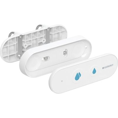 Télécommande Geberit 115708001 Bluetooth, blanc alpin, double chasse d'eau - Publicité Télécommande Geberit 115708001 Bluetooth, blanc alpin, double chasse d'eau - Publicité