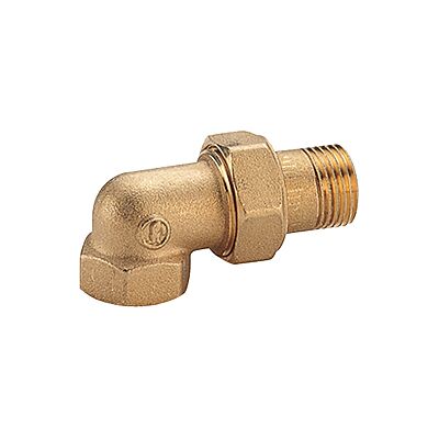Giacomini R19Y004 Coude de radiateur en laiton 3/4'' - Raccord de radiateur - Publicité Giacomini R19Y004 Coude de radiateur en laiton 3/4'' - Raccord de radiateur - Publicité