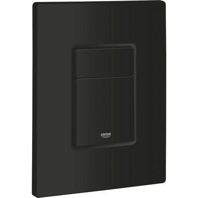 Grohe Even plaque de commande 389662430 noir mat - Publicité Grohe Even plaque de commande 389662430 noir mat - Publicité