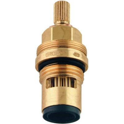 Grohe Modèle 45882000 Pièce de robinet de salle de bain en céramique - Fermeture à droite 90° - Publicité Grohe Modèle 45882000 Pièce de robinet de salle de bain en céramique - Fermeture à droite 90° - Publicité