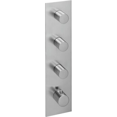 Herzbach Herzbach Logic XL Module de Thermostat - Inox brossé - Publicité Herzbach Herzbach Logic XL Module de Thermostat - Inox brossé - Publicité