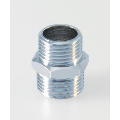 Ideal Standard - Modèle IDS 1/2x3/8Z Nipple double pour tuyau chromé - Publicité Ideal Standard - Modèle IDS 1/2x3/8Z Nipple double pour tuyau chromé - Publicité