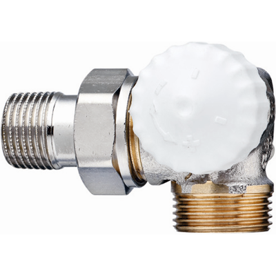 Heimeier Corps de vanne thermostatique V-exact II 3734-02.000 R 2000 / 2xG 3/4 AG, Winkeleck, bronze nickelé, droite - Publicité Heimeier Corps de vanne thermostatique V-exact II 3734-02.000 R 2000 / 2xG 3/4 AG, Winkeleck, bronze nickelé, droite - Publicité