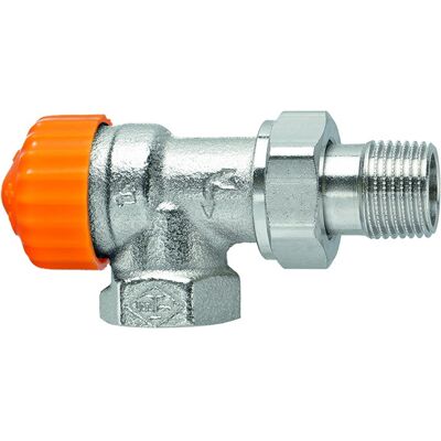 corps de vanne thermostatique Heimeier Eclipse 9113-01.000 Rp 3 / 8xR 3/8, d'angle, avec régulation automatique du débit - Publicité corps de vanne thermostatique Heimeier Eclipse 9113-01.000 Rp 3 / 8xR 3/8, d'angle, avec régulation automatique du débit - Publicité