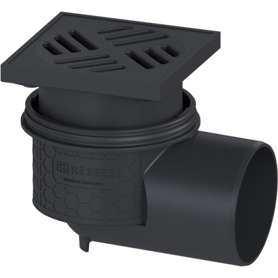 Siphon de Drainage Practicus - Sortie latérale - Noir - Modèle KE45110.40 - Publicité Siphon de Drainage Practicus - Sortie latérale - Noir - Modèle KE45110.40 - Publicité