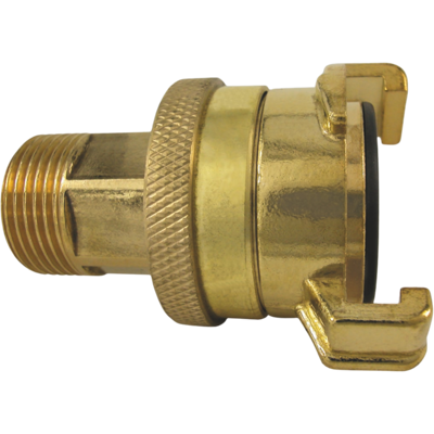 Raccord de tuyau AquaCraft 1 pouce filetage mâle 1001000046 avec filetage extérieur et contre-écrou en laiton, (diamètre extérieur env. 33 mm) - Publicité Raccord de tuyau AquaCraft 1 pouce filetage mâle 1001000046 avec filetage extérieur et contre-écrou en laiton, (diamètre extérieur env. 33 mm) - Publicité