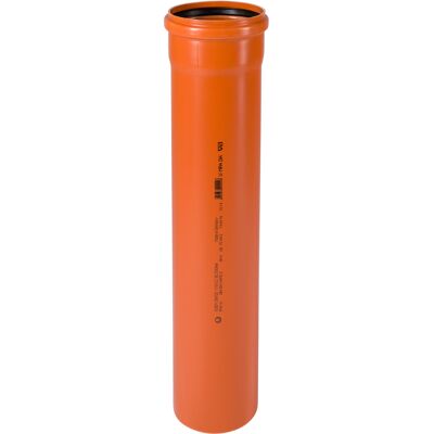 Tuyau d'eaux usées orange-brun RAL 8023 Ostendorf SN 4 - 110x500mm - Publicité Tuyau d'eaux usées orange-brun RAL 8023 Ostendorf SN 4 - 110x500mm - Publicité