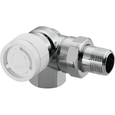 Oventrop Modèle 1162472 - Vanne Thermostatique, Chrome, Angle Gauche - Publicité Oventrop Modèle 1162472 - Vanne Thermostatique, Chrome, Angle Gauche - Publicité