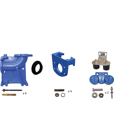 Kit d'installation stationnaire SFA DN 80/100 HYDRO-00092 version à 2 tiges, pour Sanipump VX 80 - Publicité Kit d'installation stationnaire SFA DN 80/100 HYDRO-00092 version à 2 tiges, pour Sanipump VX 80 - Publicité