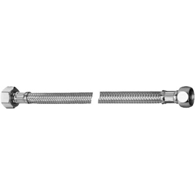 Tuyau flexible en acier inoxydable Schell - G 1/2 & G 3/8 - 1000mm - Chrome - Publicité Tuyau flexible en acier inoxydable Schell - G 1/2 & G 3/8 - 1000mm - Chrome - Publicité